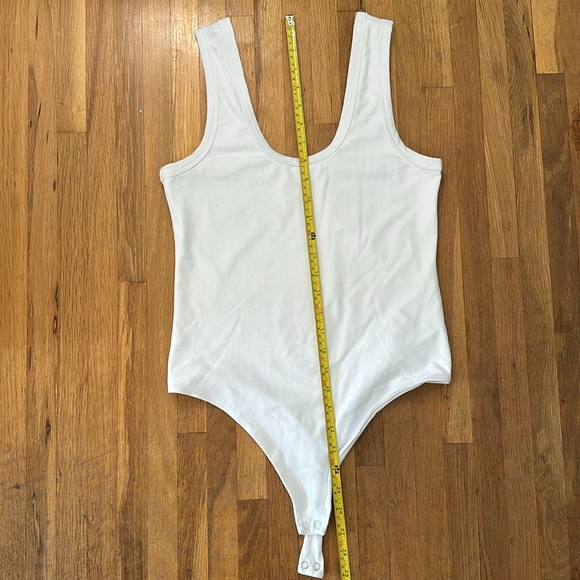 *last chance!!* nuuds | Women’s white scoop neck bodysuit - Picture 6 of 16
